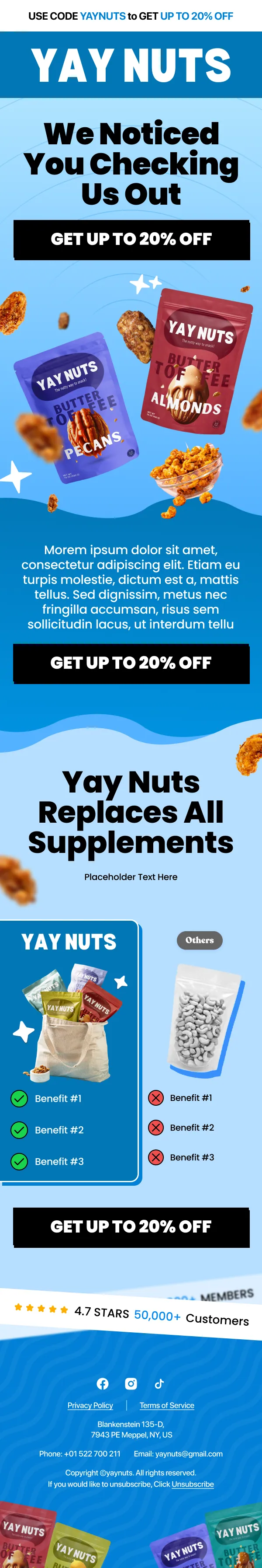 Email template 1