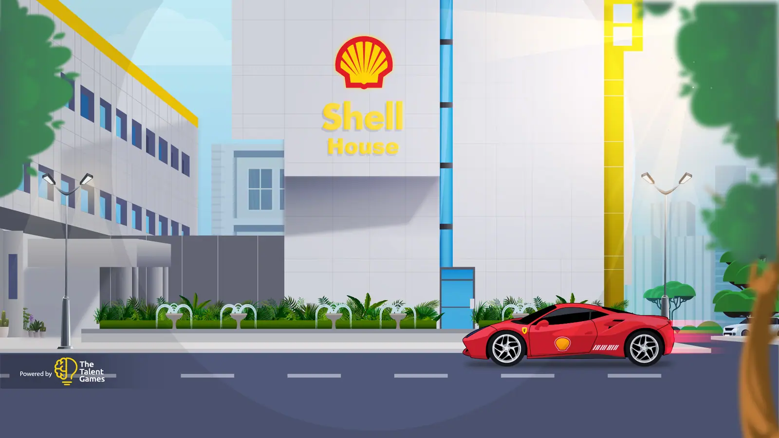 Shell landing page