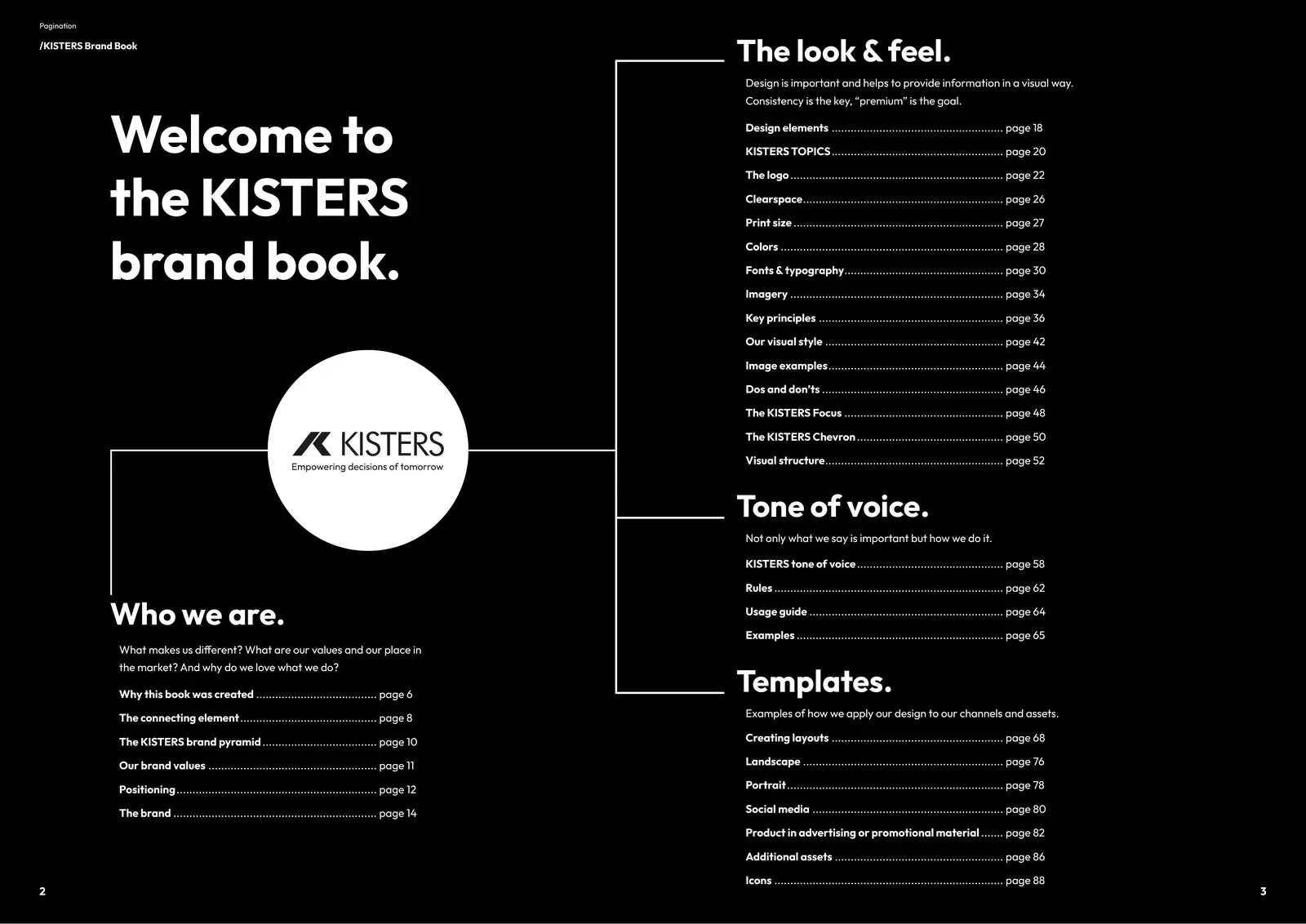 KISTERS Brand Book, page 2